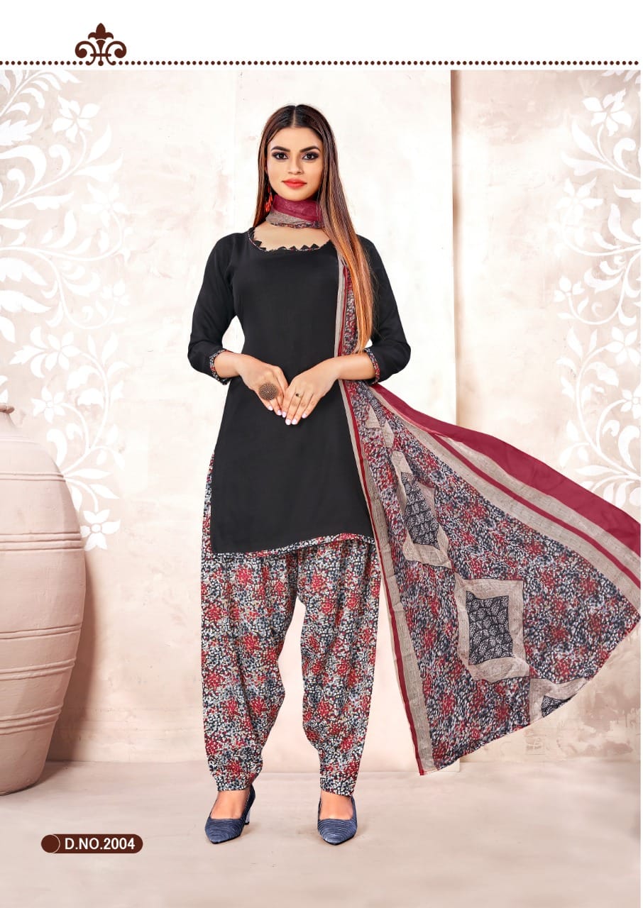 Rnx Rain Patiyala 2 American Crepe Printed Cotton Collection